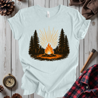 Retro Forest Bonfire T-Shirt