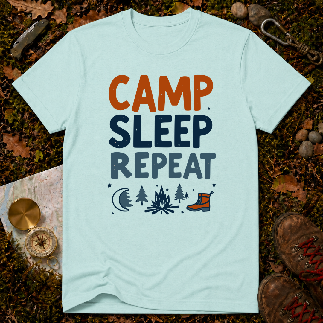Camp Sleep Repeat T-Shirt