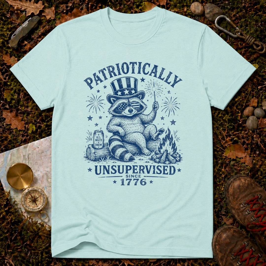 Patriotically Unsupervised T-Shirt