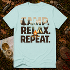 Camp. Relax. Repeat T-Shirt