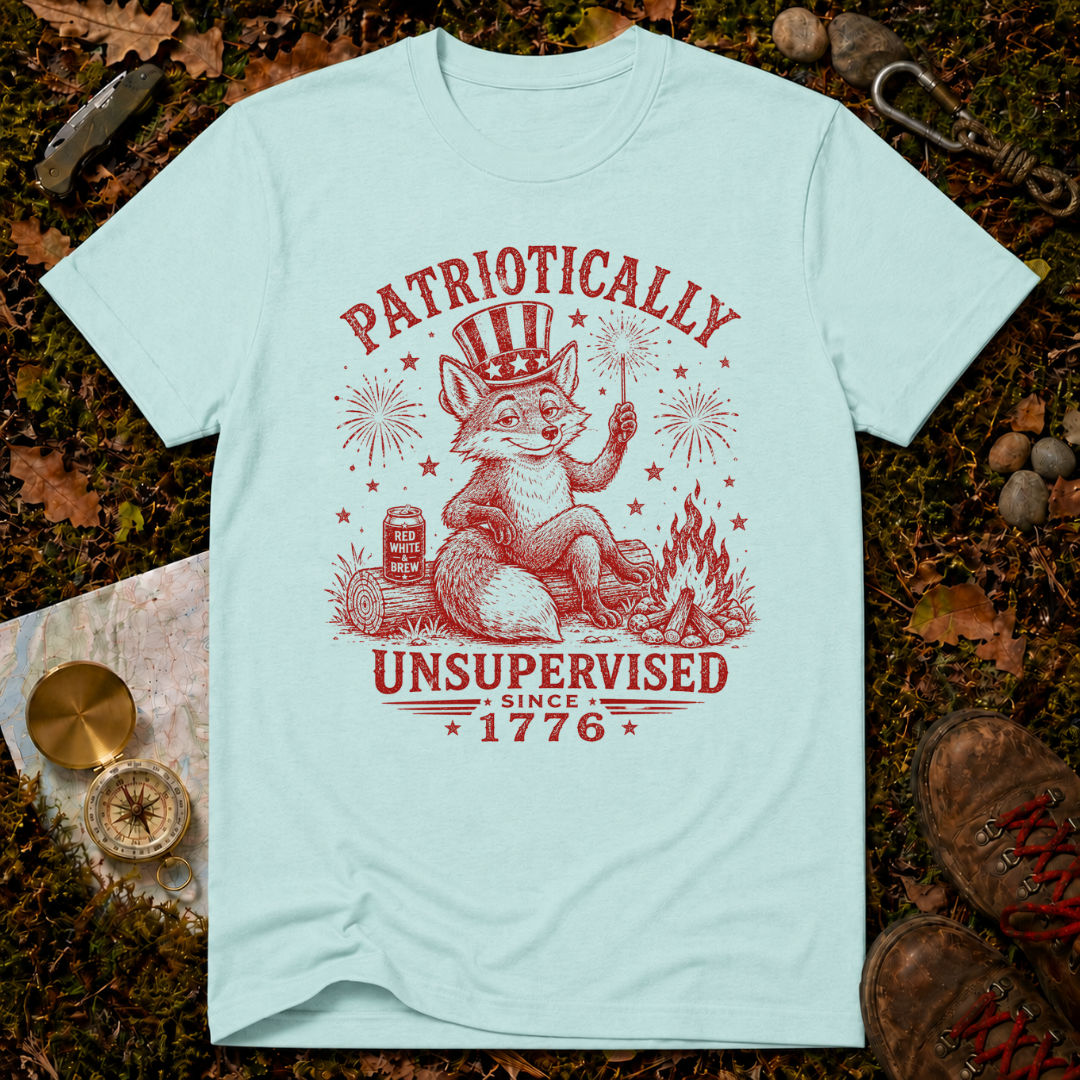 Patriotically Unsupervised T-Shirt