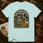 Raccoon Buffet Open T-Shirt