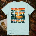Sunset. Cast. Repeat T-Shirt