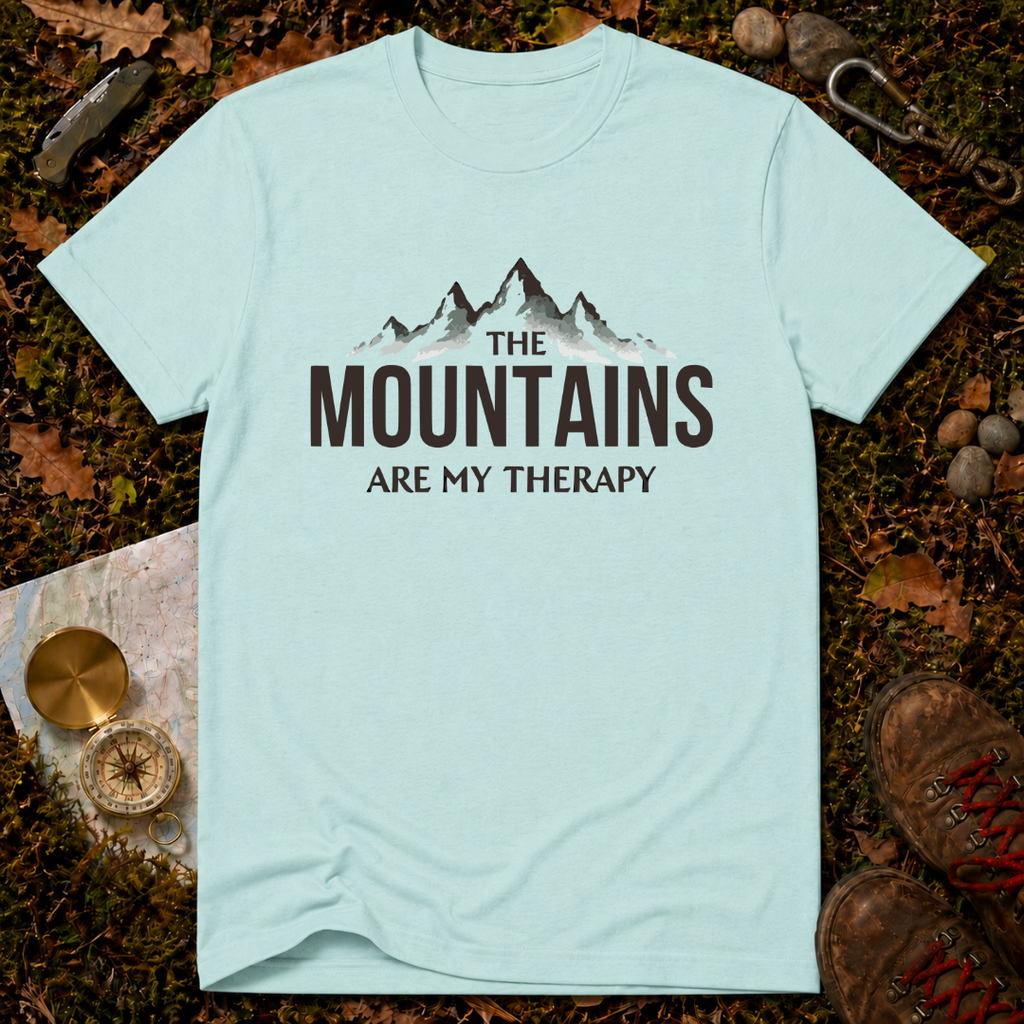 The Mountains Are My Therapy T-Shirt