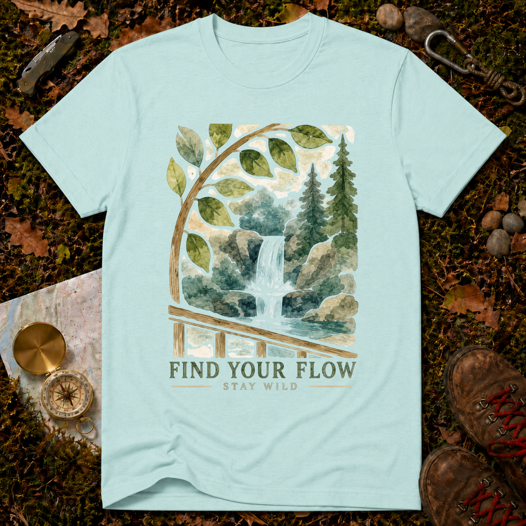 Find Your Flow Stay Wild T-Shirt