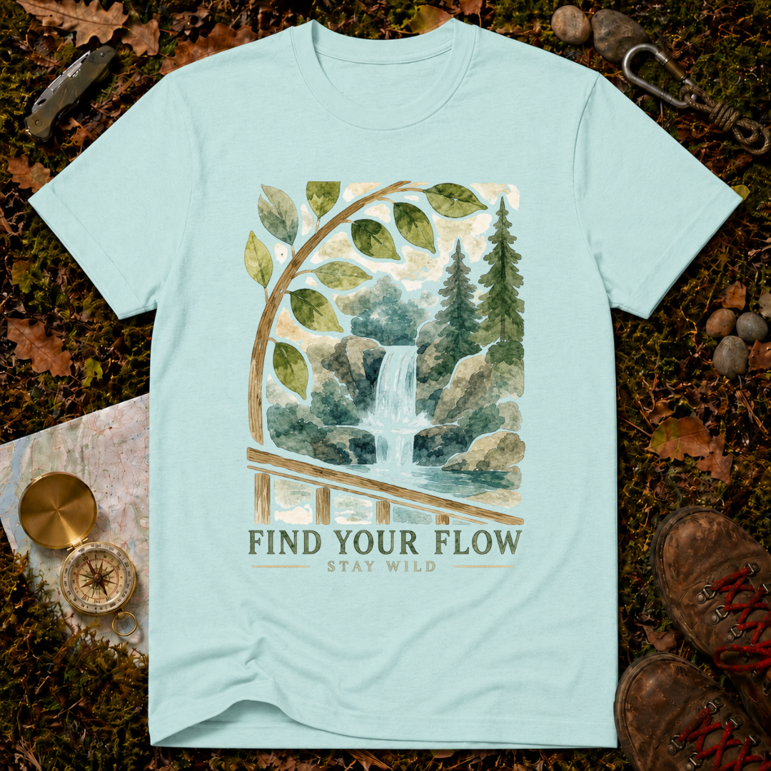 Find Your Flow Stay Wild T-Shirt