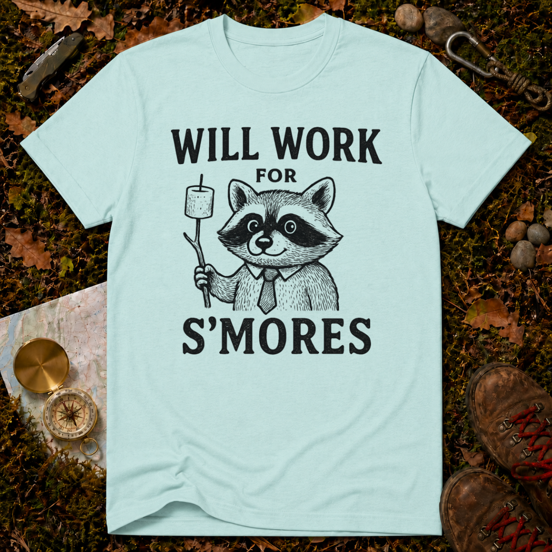 Will Work For S'Mores T-Shirt