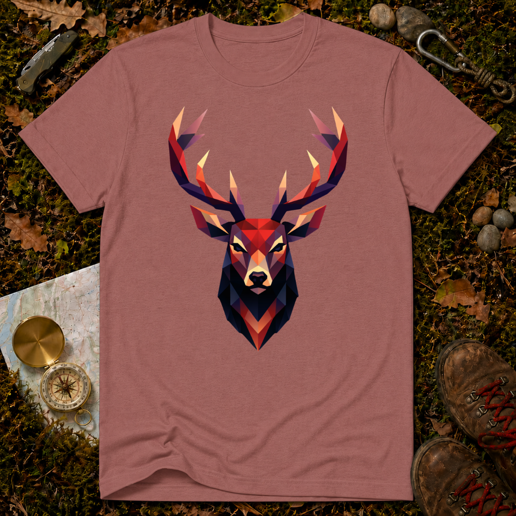 Geometric Deer T-Shirt