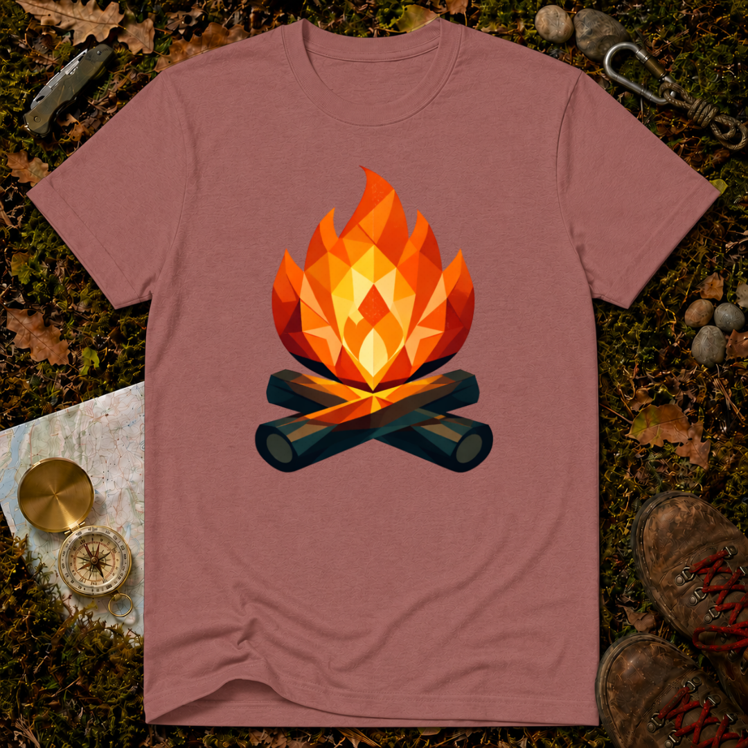 Geometric Campfire T‑Shirt