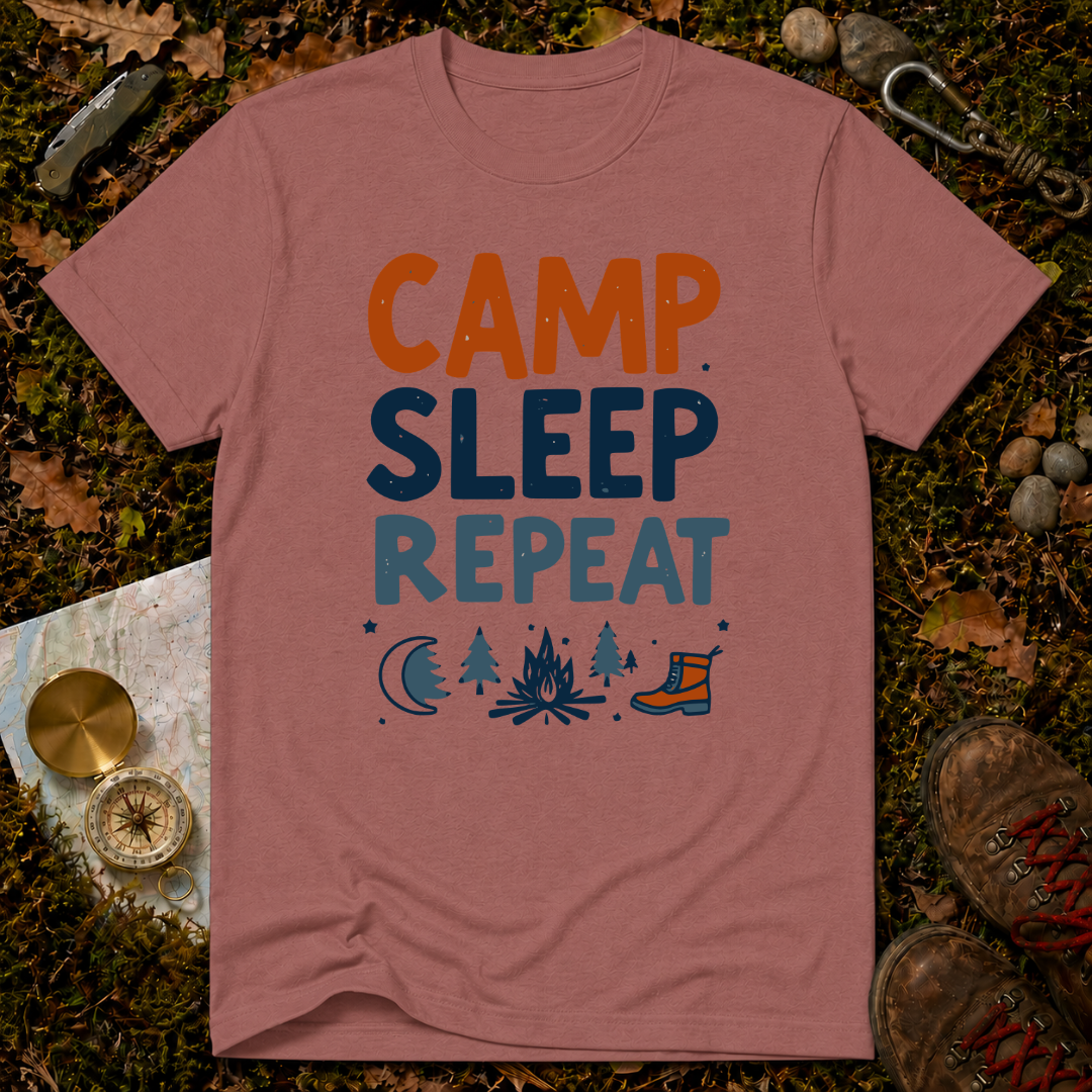 Camp Sleep Repeat T-Shirt