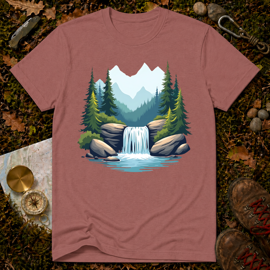 Tranquil Waterfall T-Shirt
