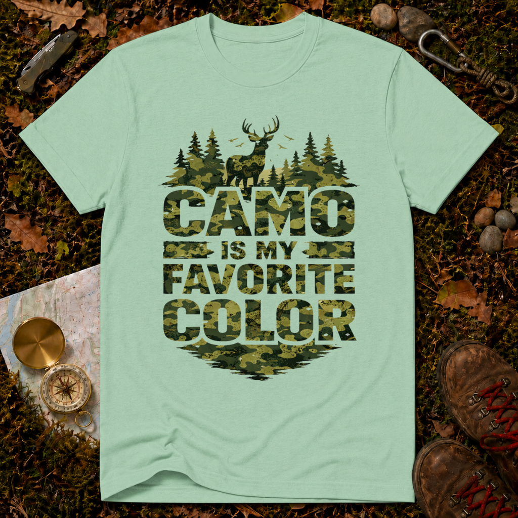 Camo Is My Favorite Color T-Shirt