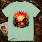 Desert Sunset Camping T-Shirt