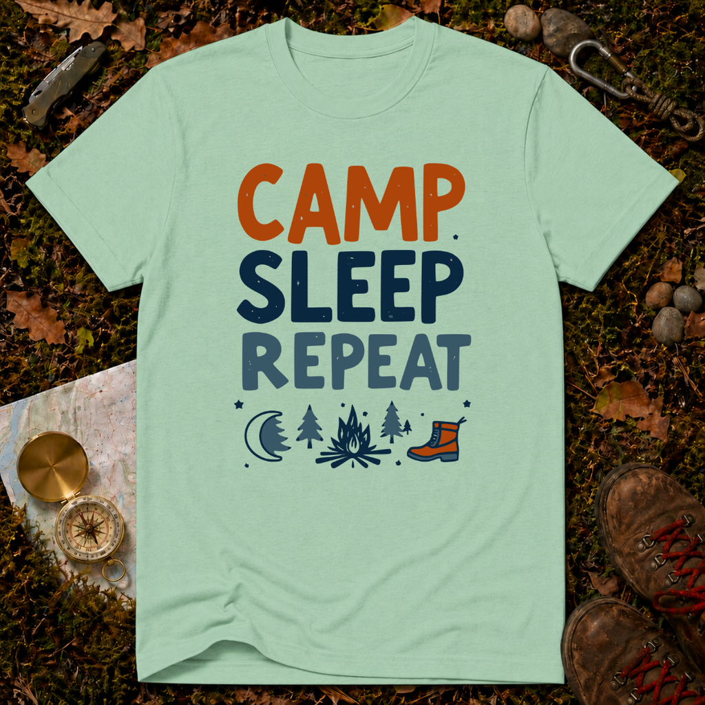 Camp Sleep Repeat T-Shirt