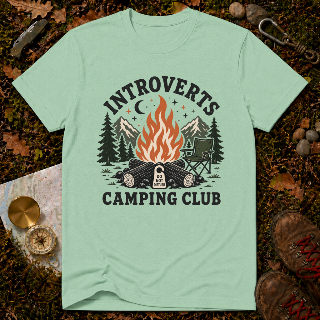 Introverts Camping Club T-Shirt