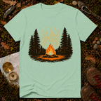 Retro Forest Bonfire T-Shirt