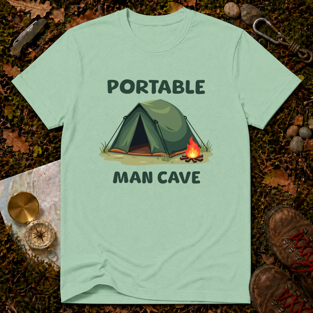 Portable Man Cave T-Shirt