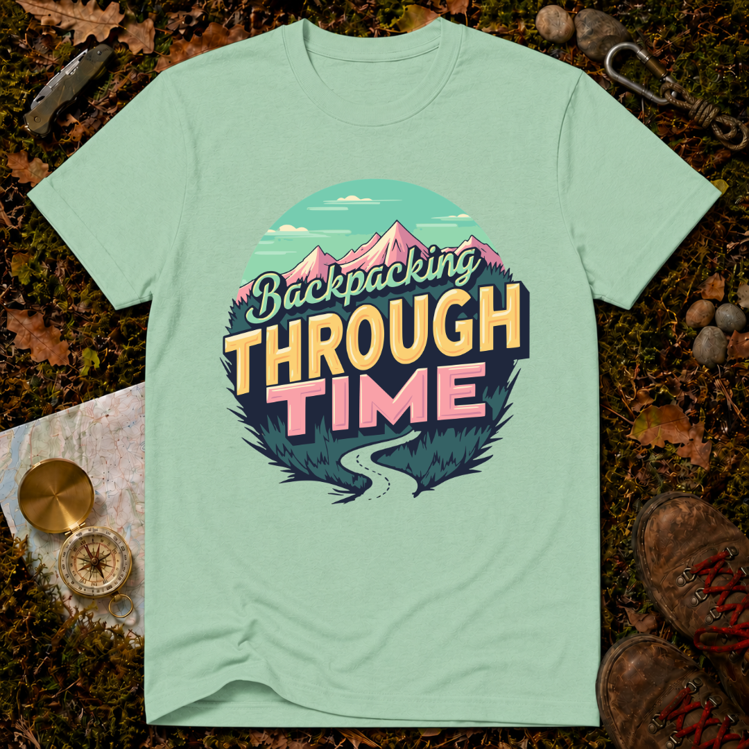 Backpack Through Time T-Shirt
