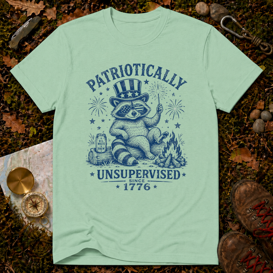 Patriotically Unsupervised T-Shirt