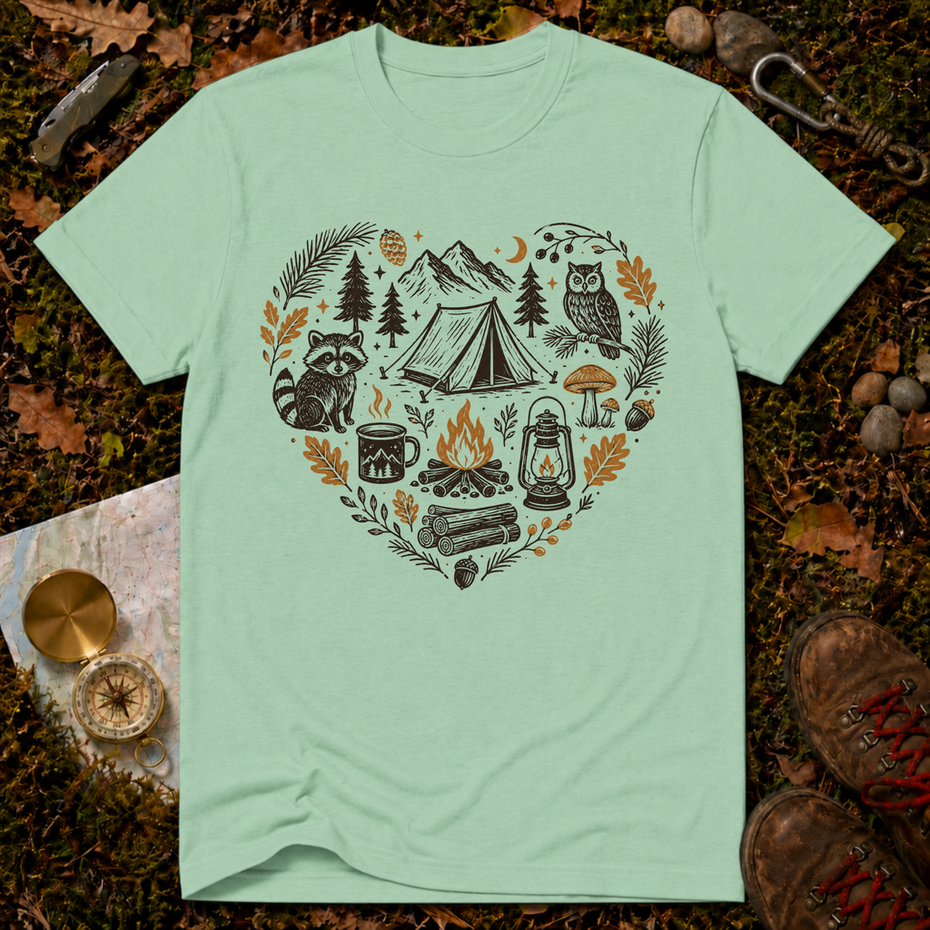 Rustic Camp Heart T-Shirt