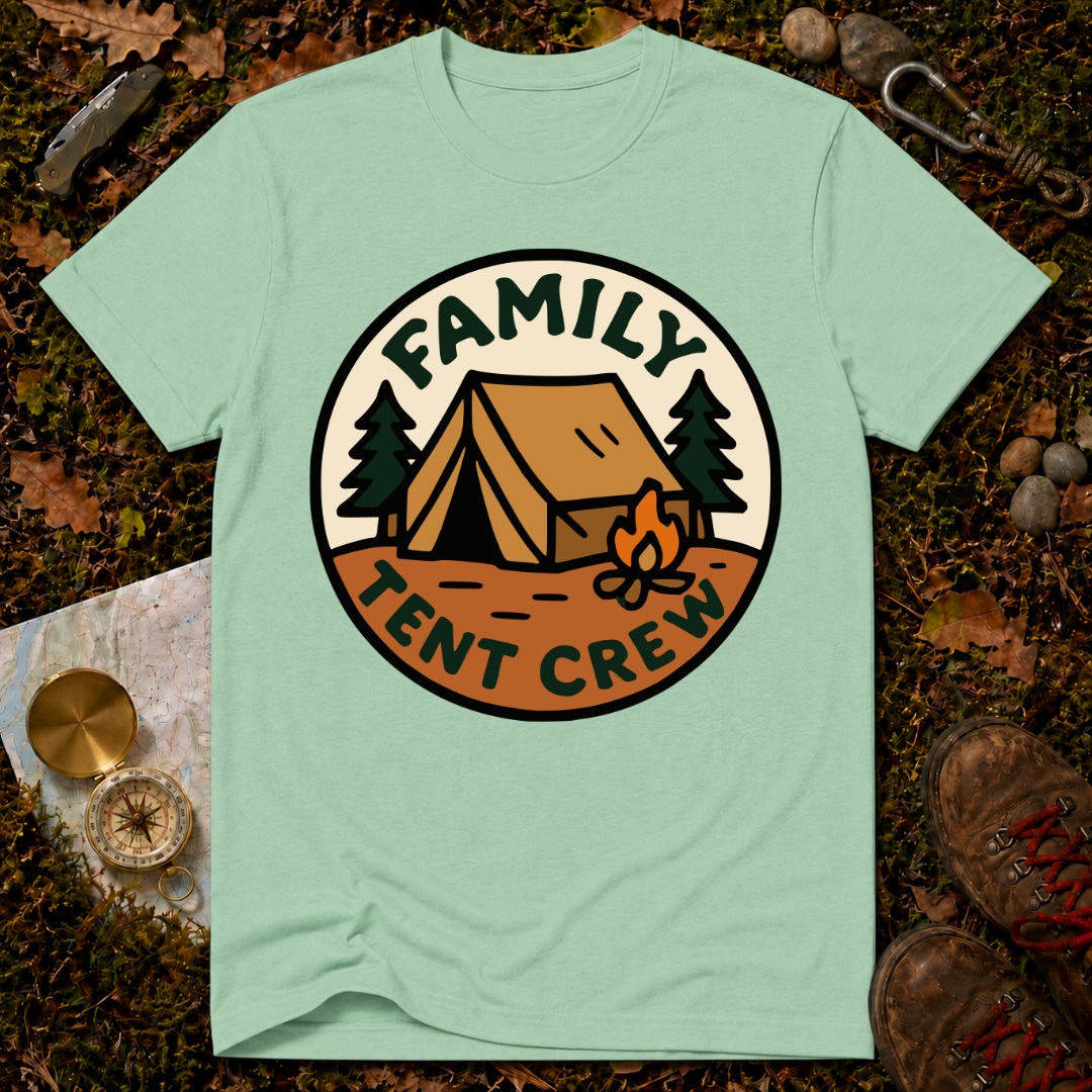 Family Tent Crew T-Shirt
