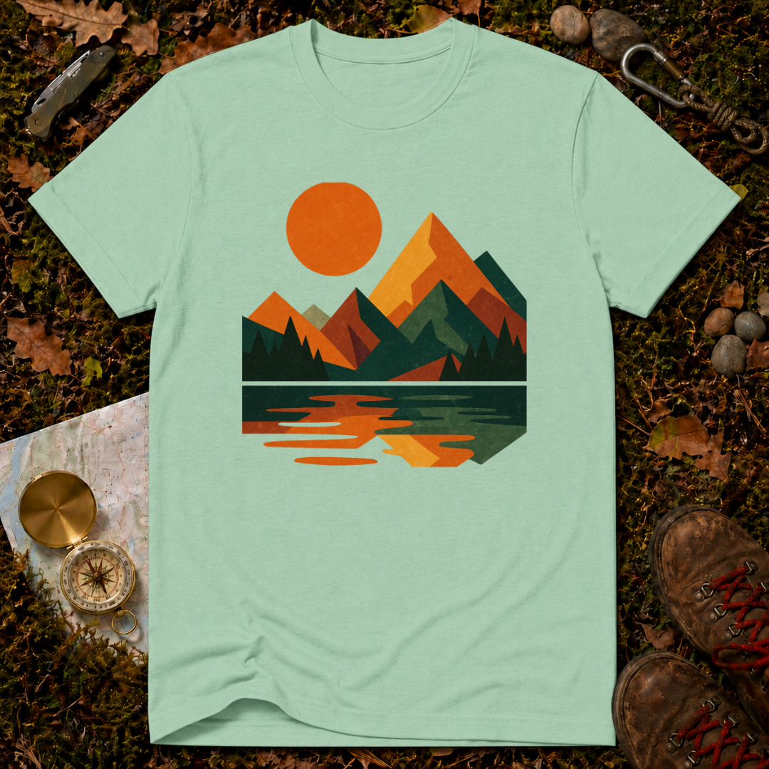 Golden Peak Reflection T-Shirt