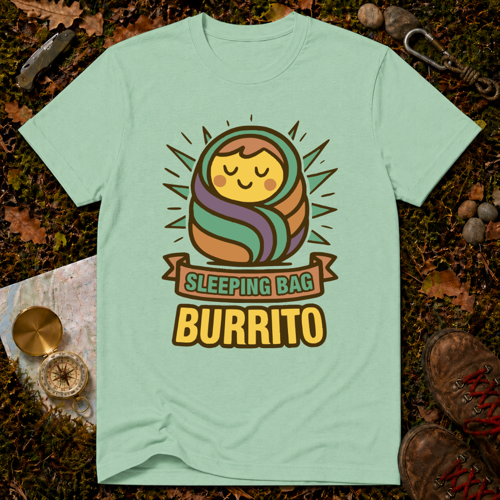 Sleeping Bag Burrito T-Shirt