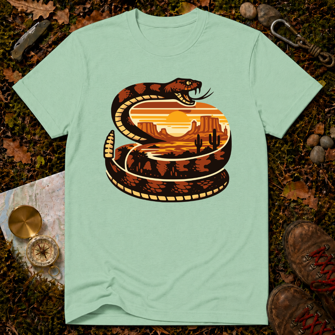 Sunset Desert Snake T-Shirt