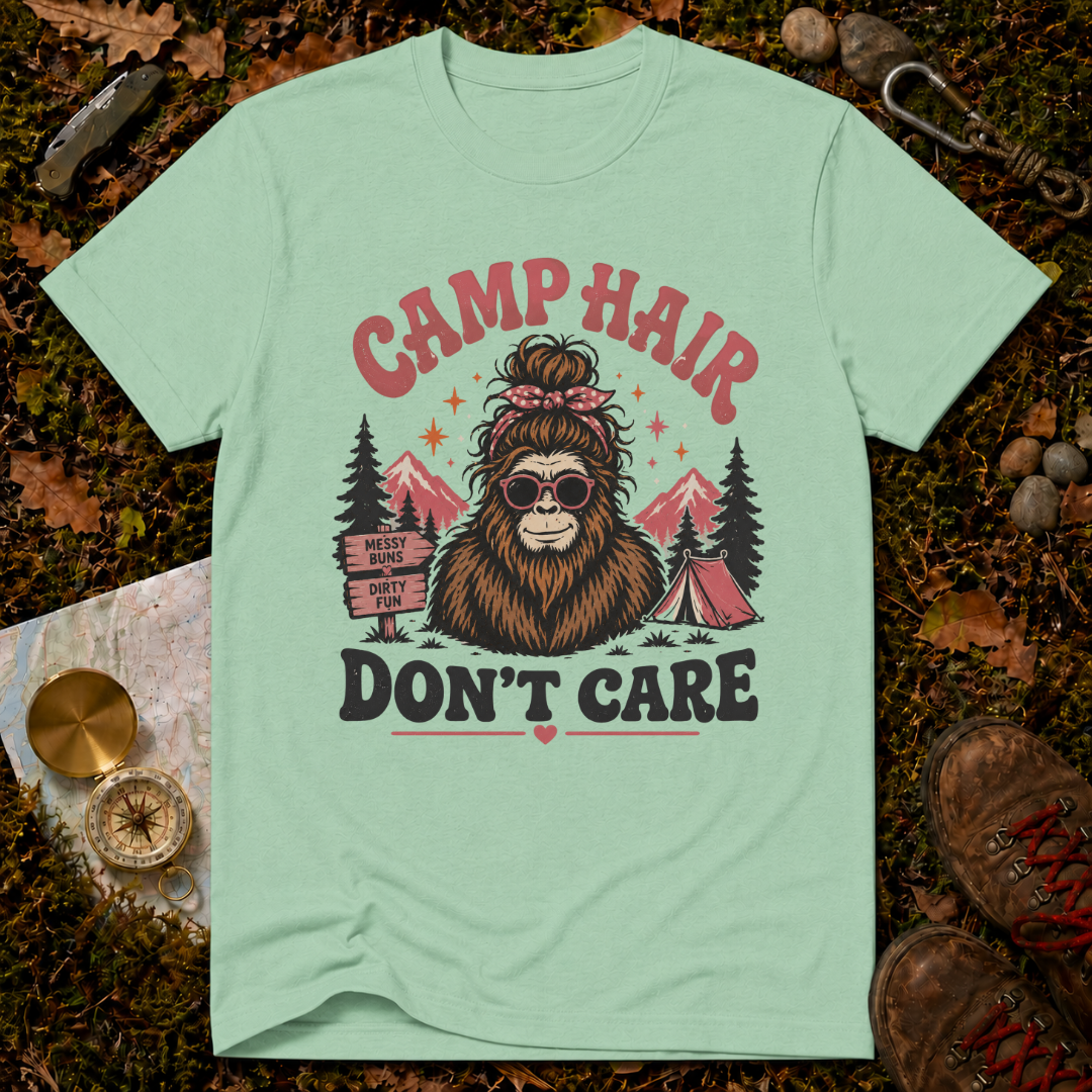 Camp Hair Don't Care T-Shirt