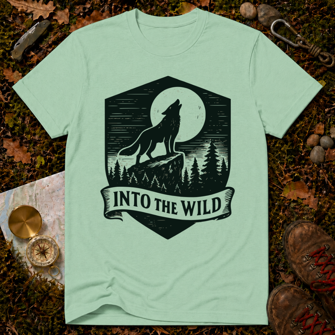 Into The Wild Badge T-Shirt