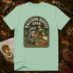 Raccoon Buffet Open T-Shirt