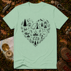 Midnight Camp Heart T-Shirt