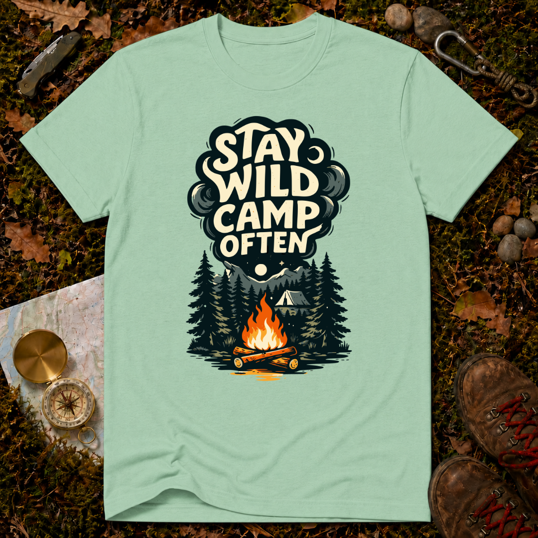 Stay Wild Camp Often T‑Shirt