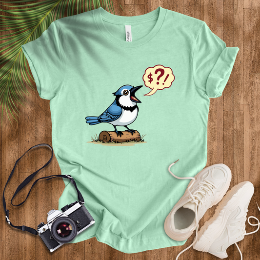 Funny Blue Jay