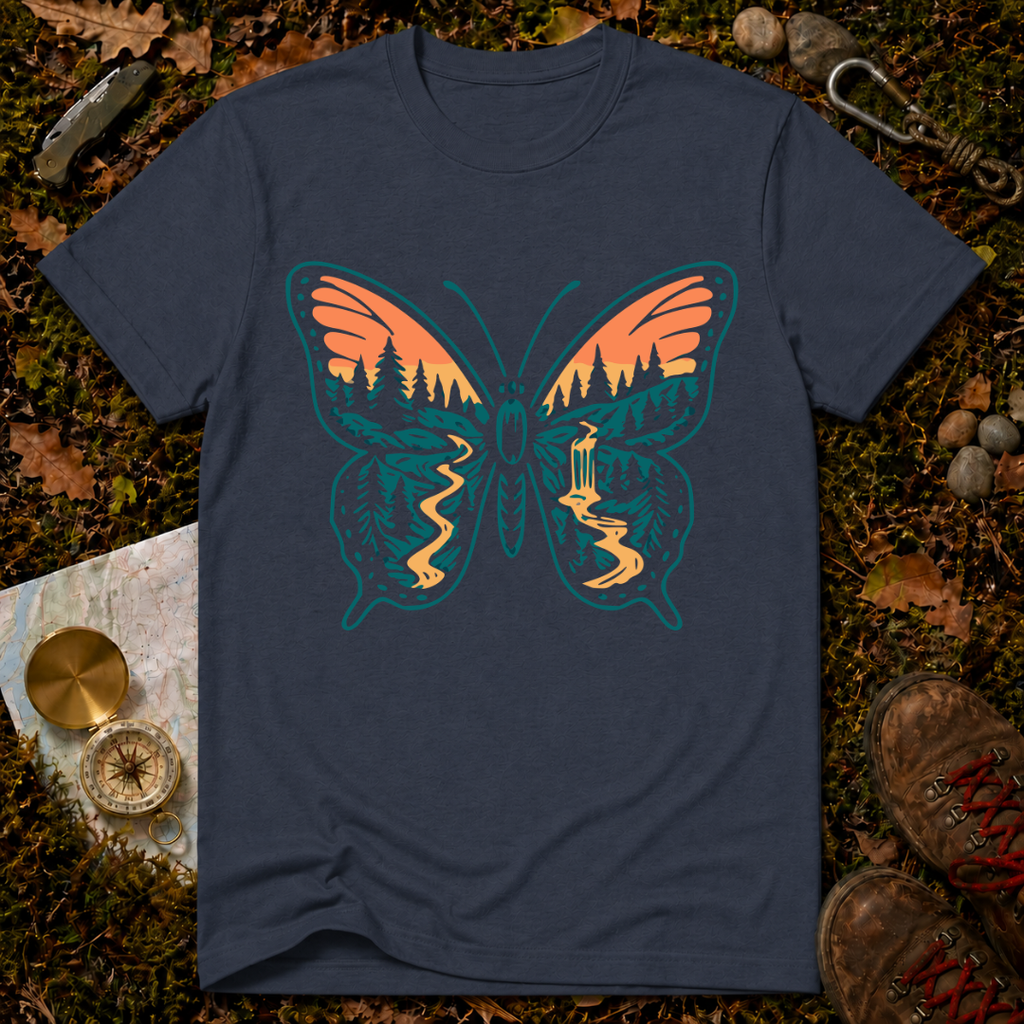 Nature-Inspired Butterfly T-Shirt