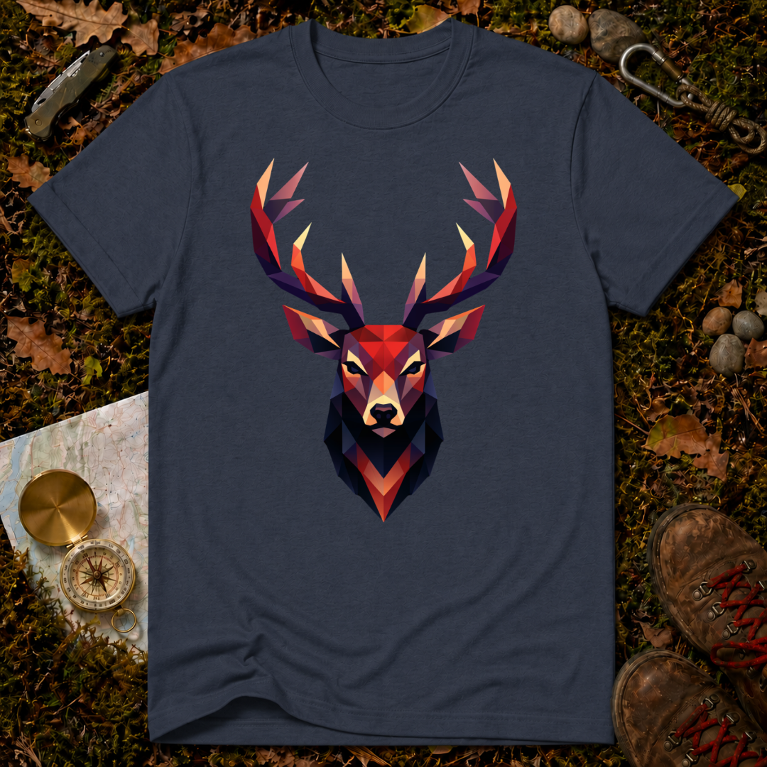 Geometric Deer T-Shirt