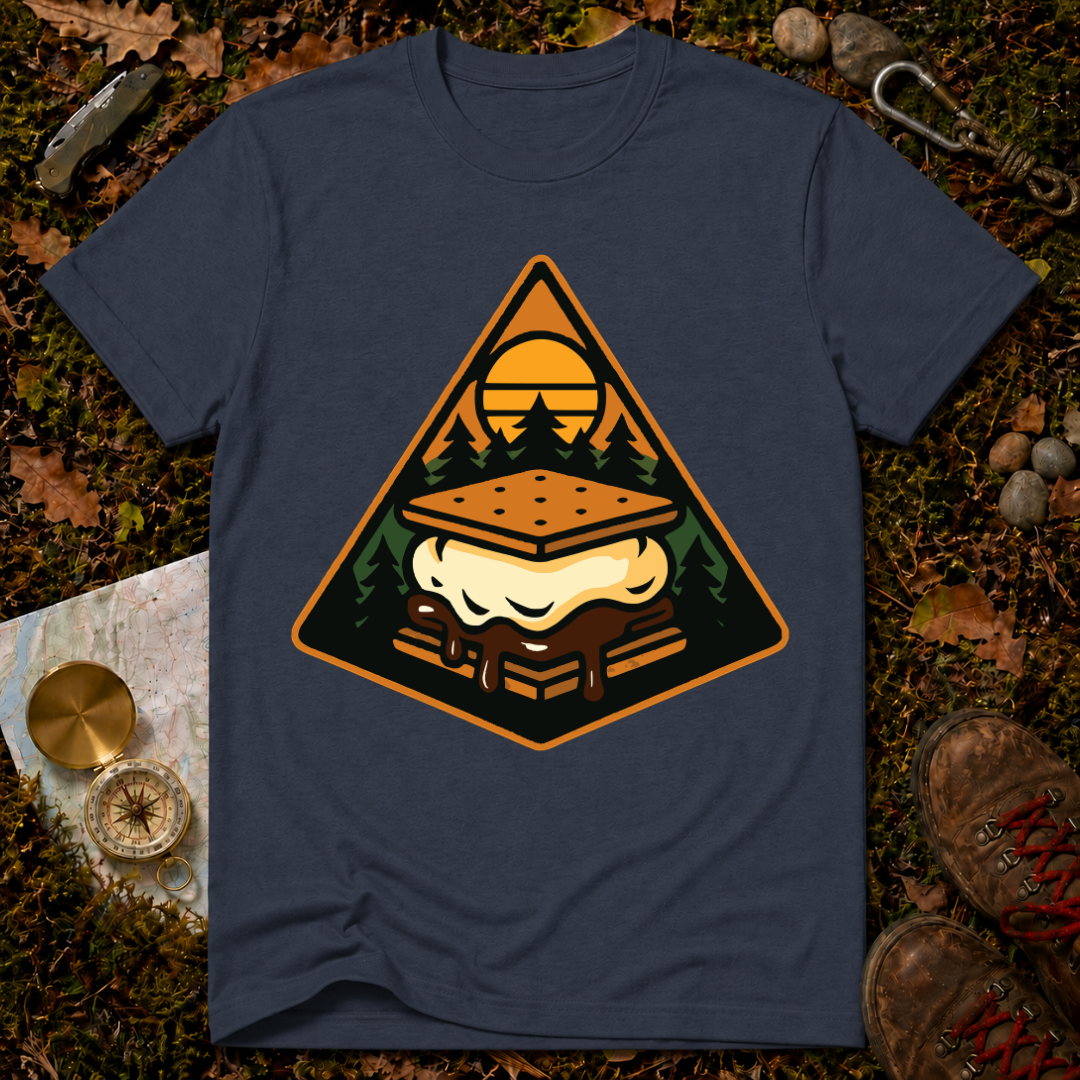 Vintage S'mores Badge T-Shirt