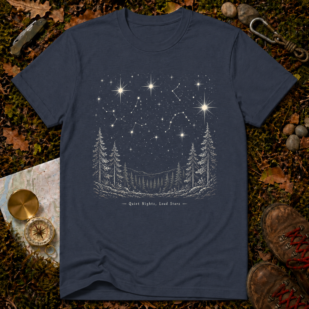 Quiet Nights, Loud Stars T-Shirt