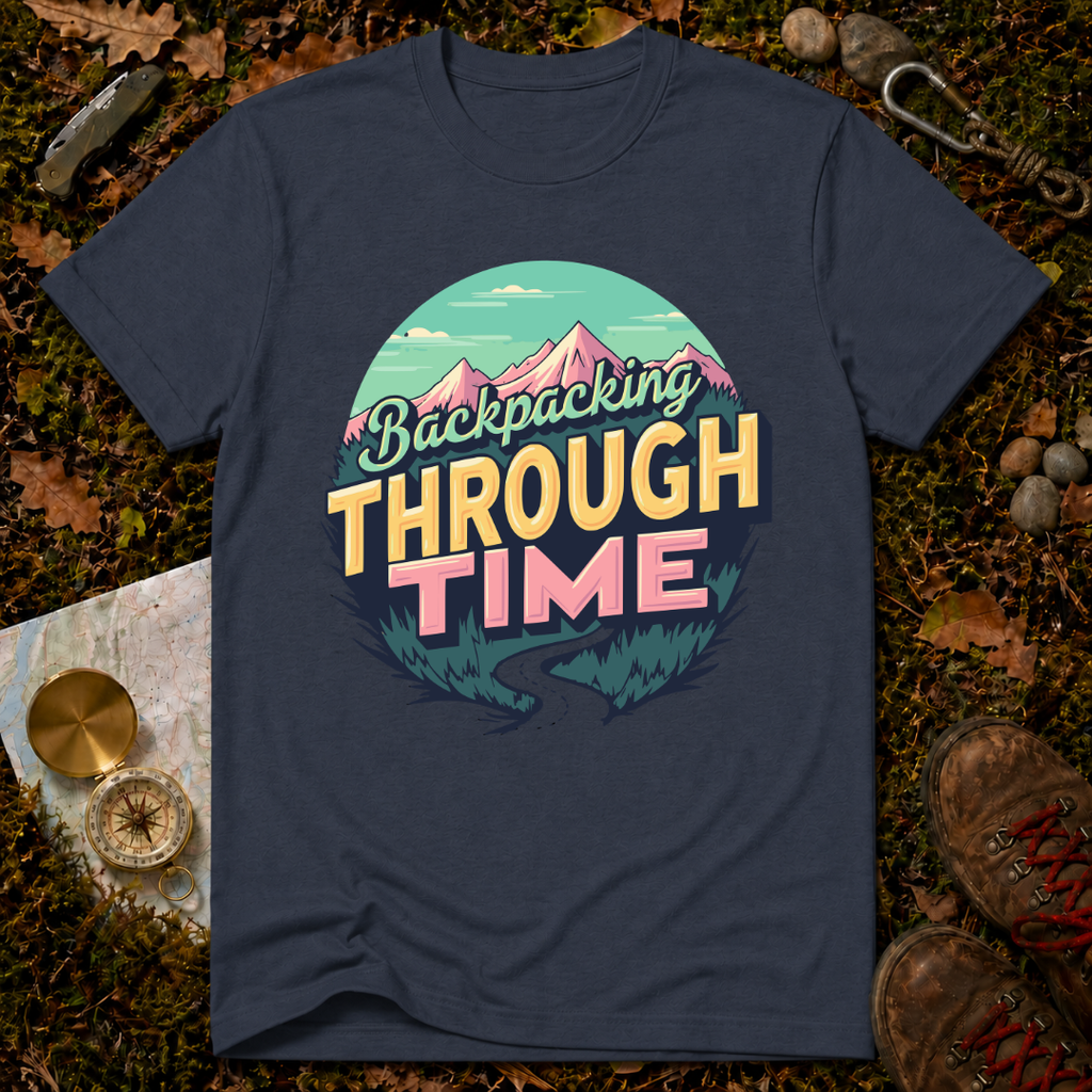 Backpack Through Time T-Shirt