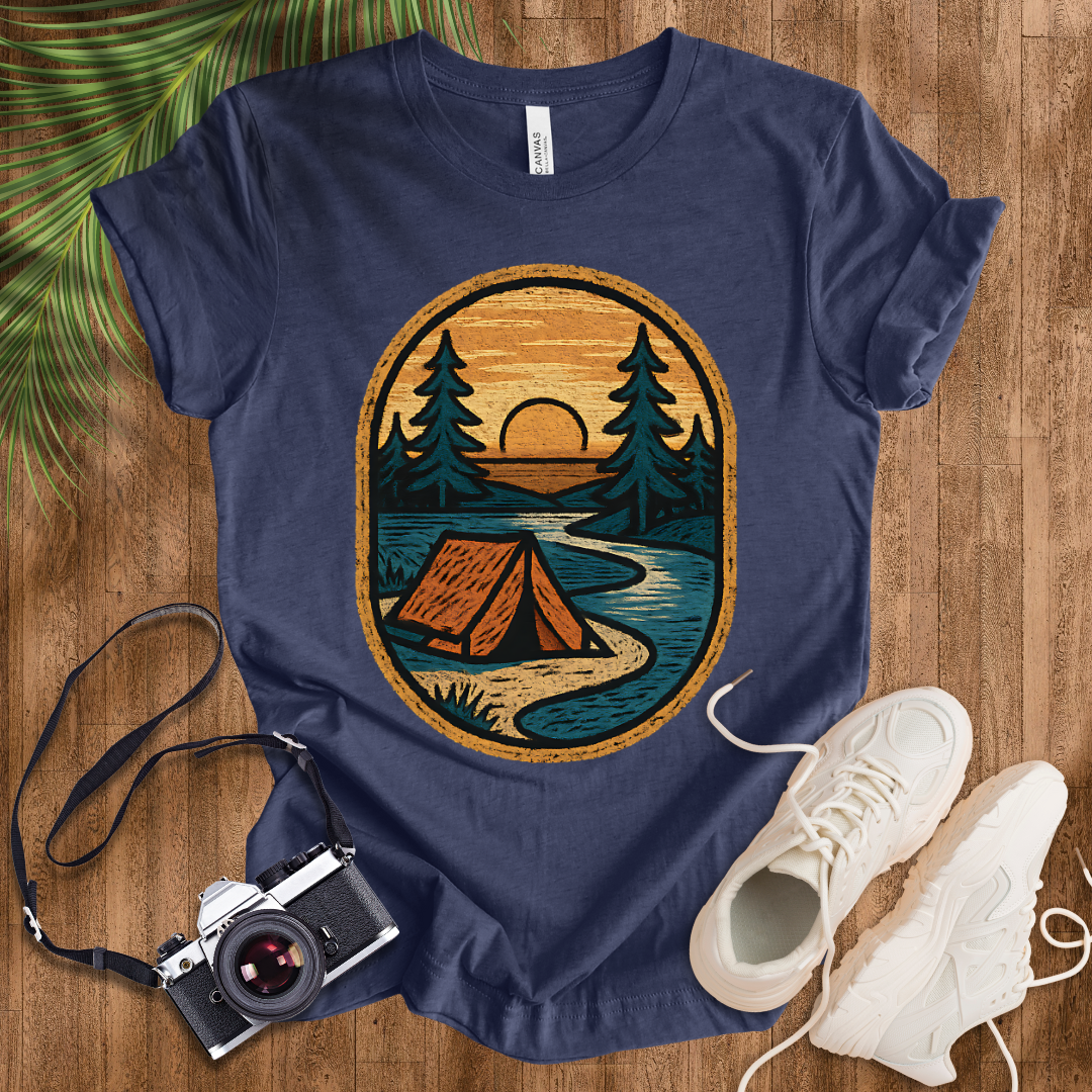 Camping Tent By The River