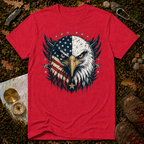 USA Flag Bald Eagle T-Shirt
