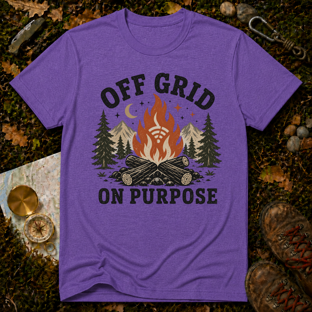 Off Grid On Purpose T‑Shirt