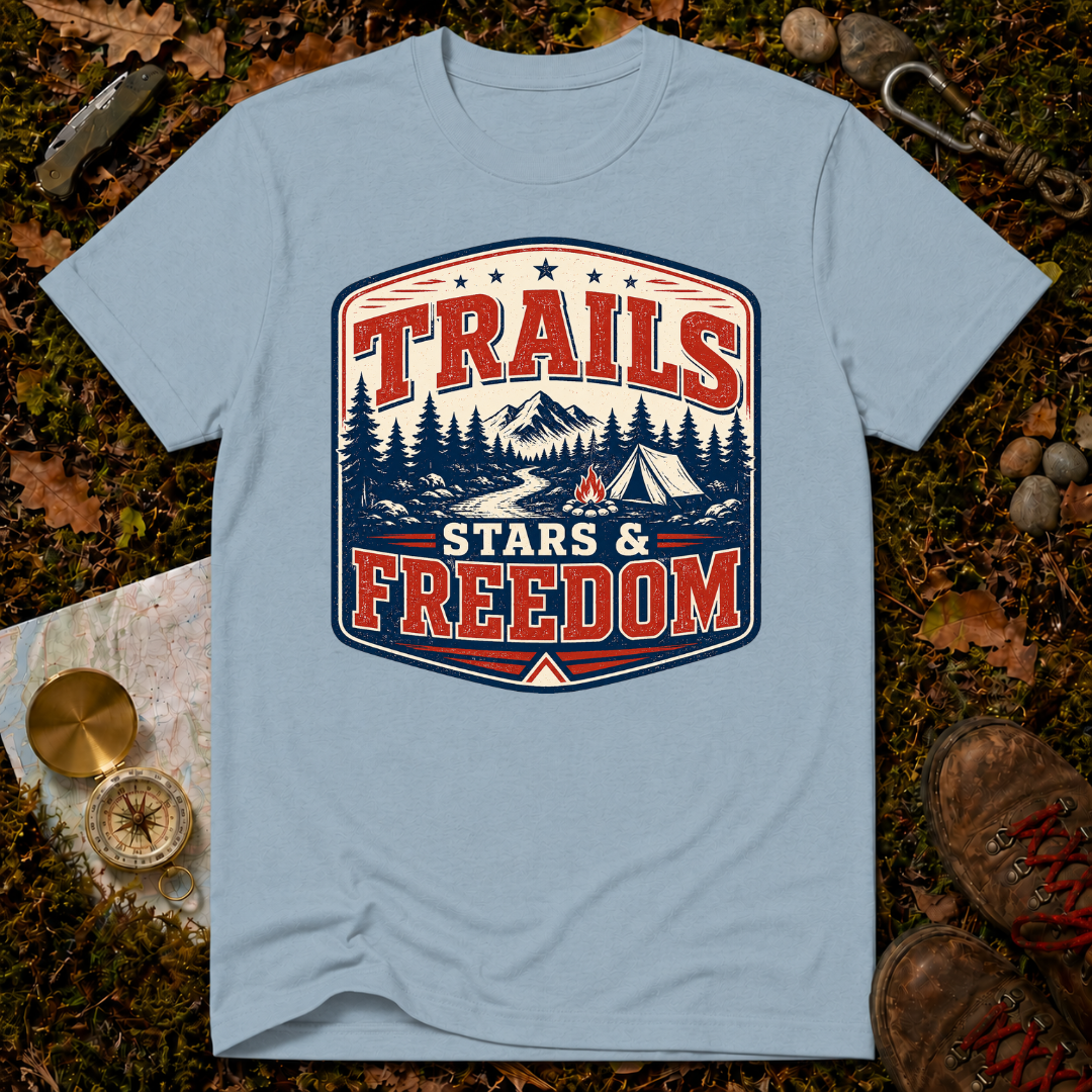 Trails, Stars & Freedom T-Shirt