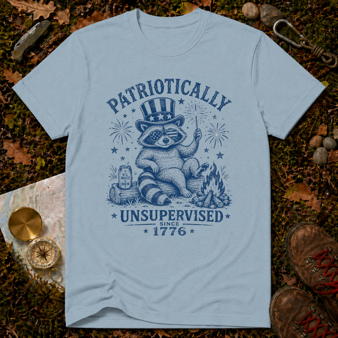 Patriotically Unsupervised T-Shirt