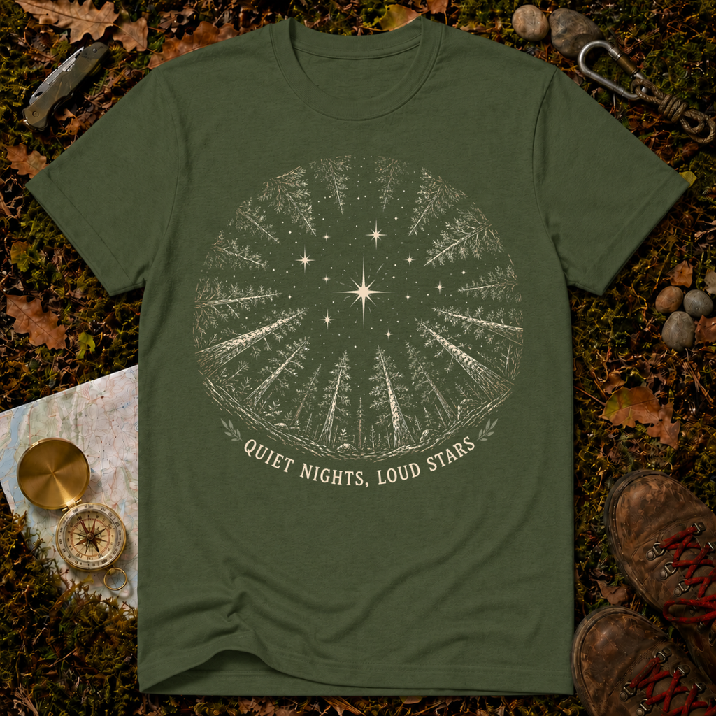 Quiet Nights, Loud Stars T-Shirt