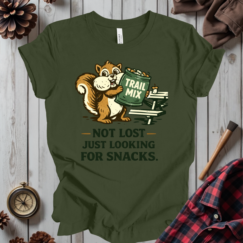 Not Lost Just Looking For Snacks T-Shirt