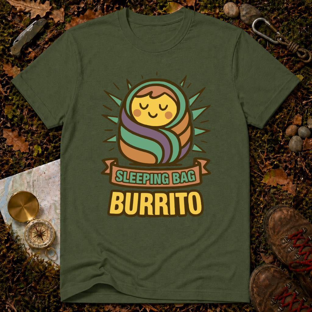 Sleeping Bag Burrito T-Shirt