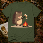 Camping Hedgehog T-Shirt