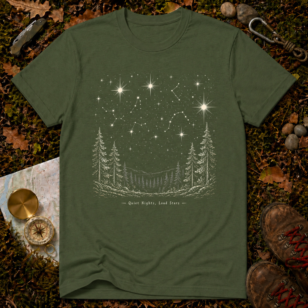 Quiet Nights, Loud Stars T-Shirt