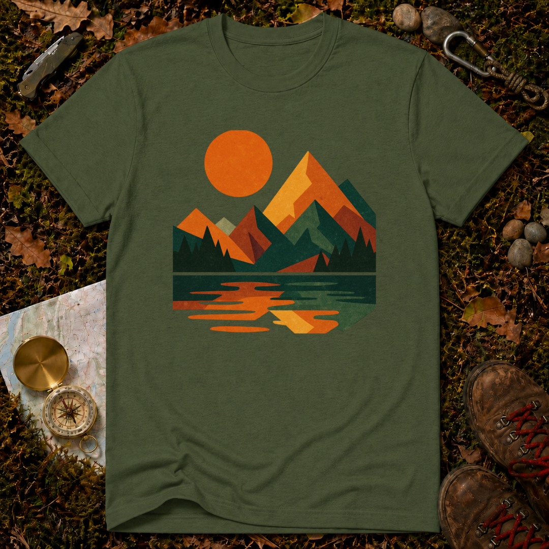 Golden Peak Reflection T-Shirt